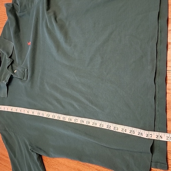 Polo by Ralph Lauren Green Long Sleeve Polo Shirt - Picture 7 of 9